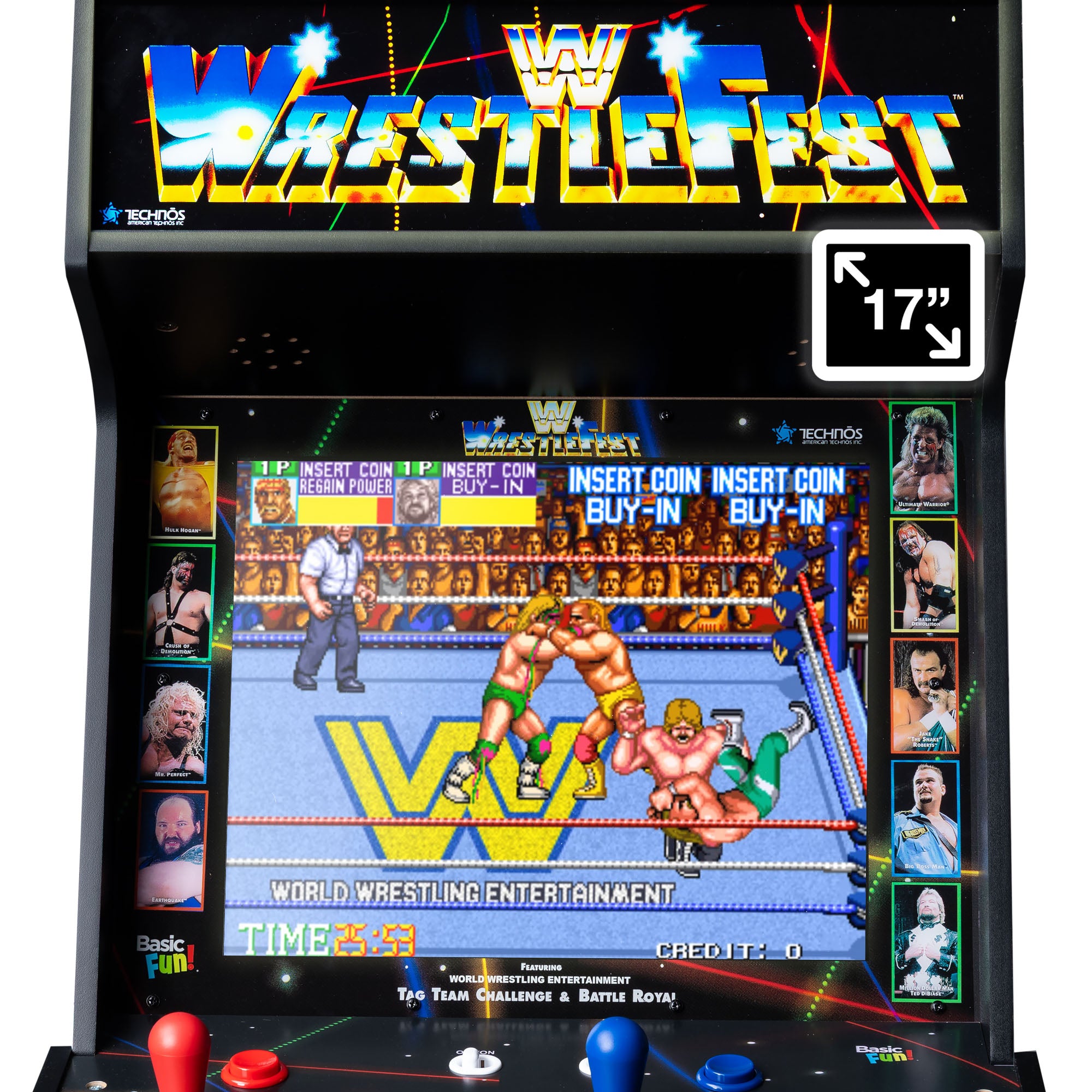 Basic Fun WWE Ultra Series 2-Player Arcade Machine