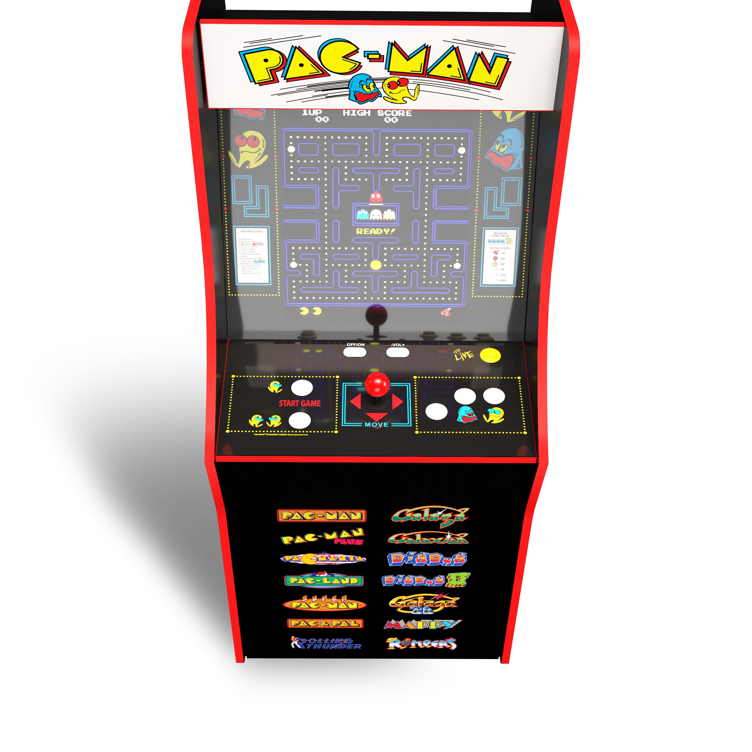 Arcade1Up Pac-Man 14 Games in 1 Classic Arcade