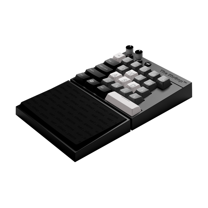 The Shrimp™ Portable Mechanical Gaming Keyboard - Monochrome