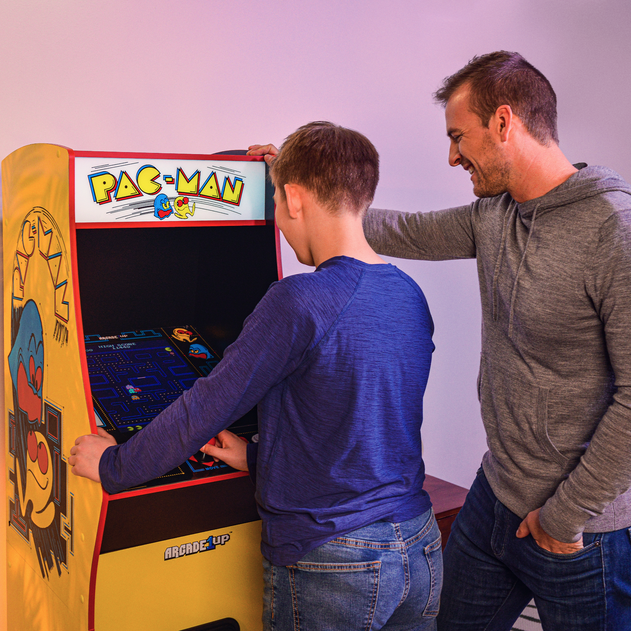 Arcade1up PAC-MAN Deluxe Arcade Machine 14-in-1 Games