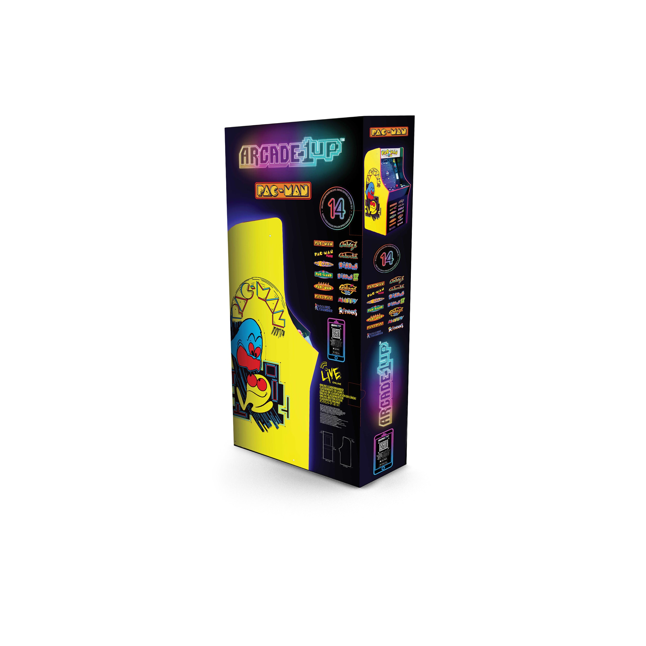 Arcade1Up Pac-Man 14 Games in 1 Classic Arcade