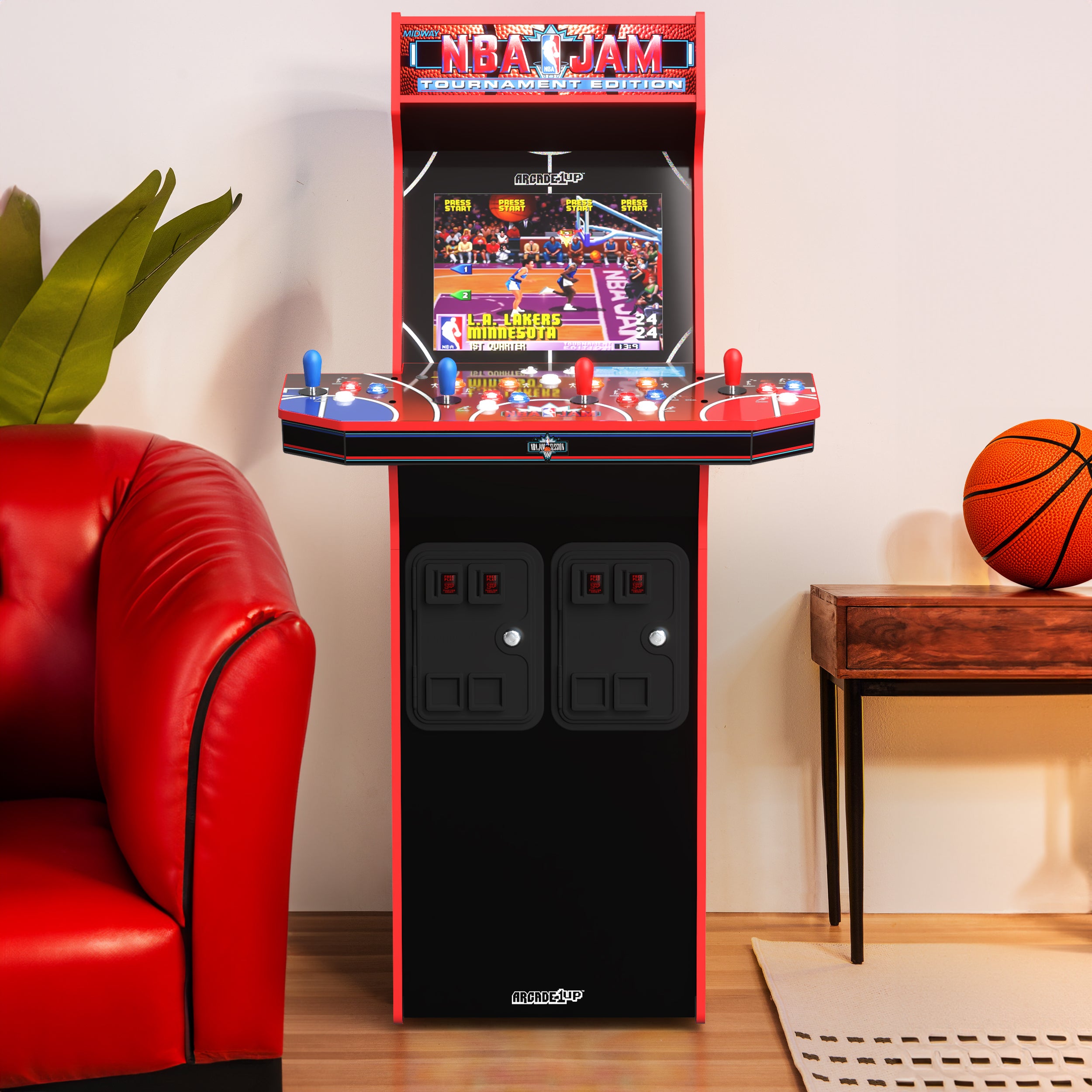 Arcade1Up NBA Jam 30th Anniversary Deluxe Arcade Machine 3 Games in 1