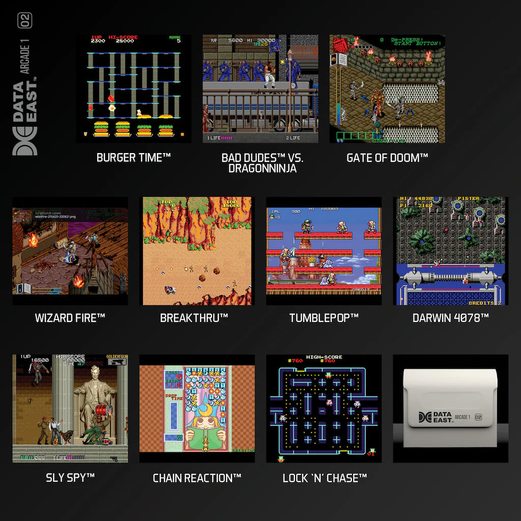 Data East Arcade Cartridge 1