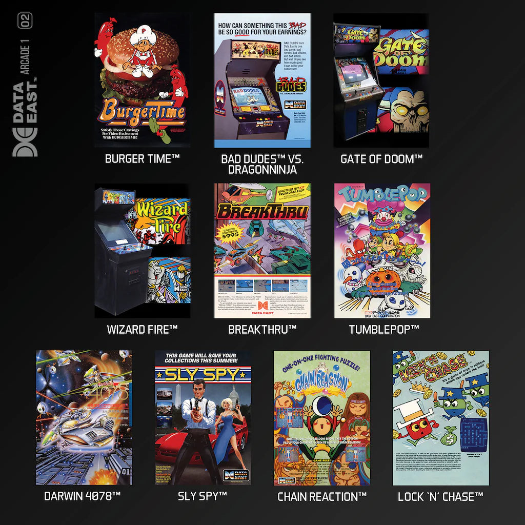 Data East Arcade Cartridge 1