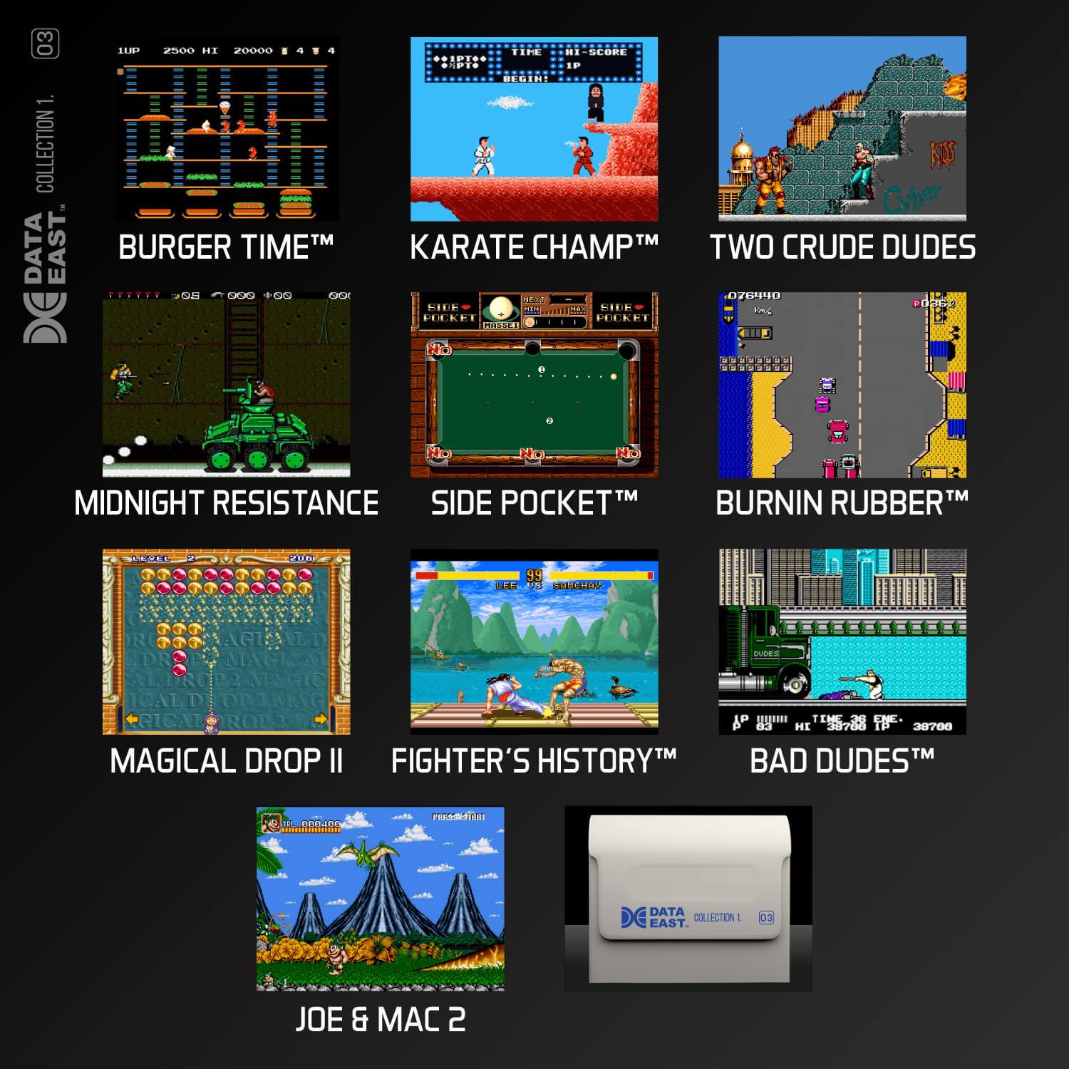 Data East Cartridge 1