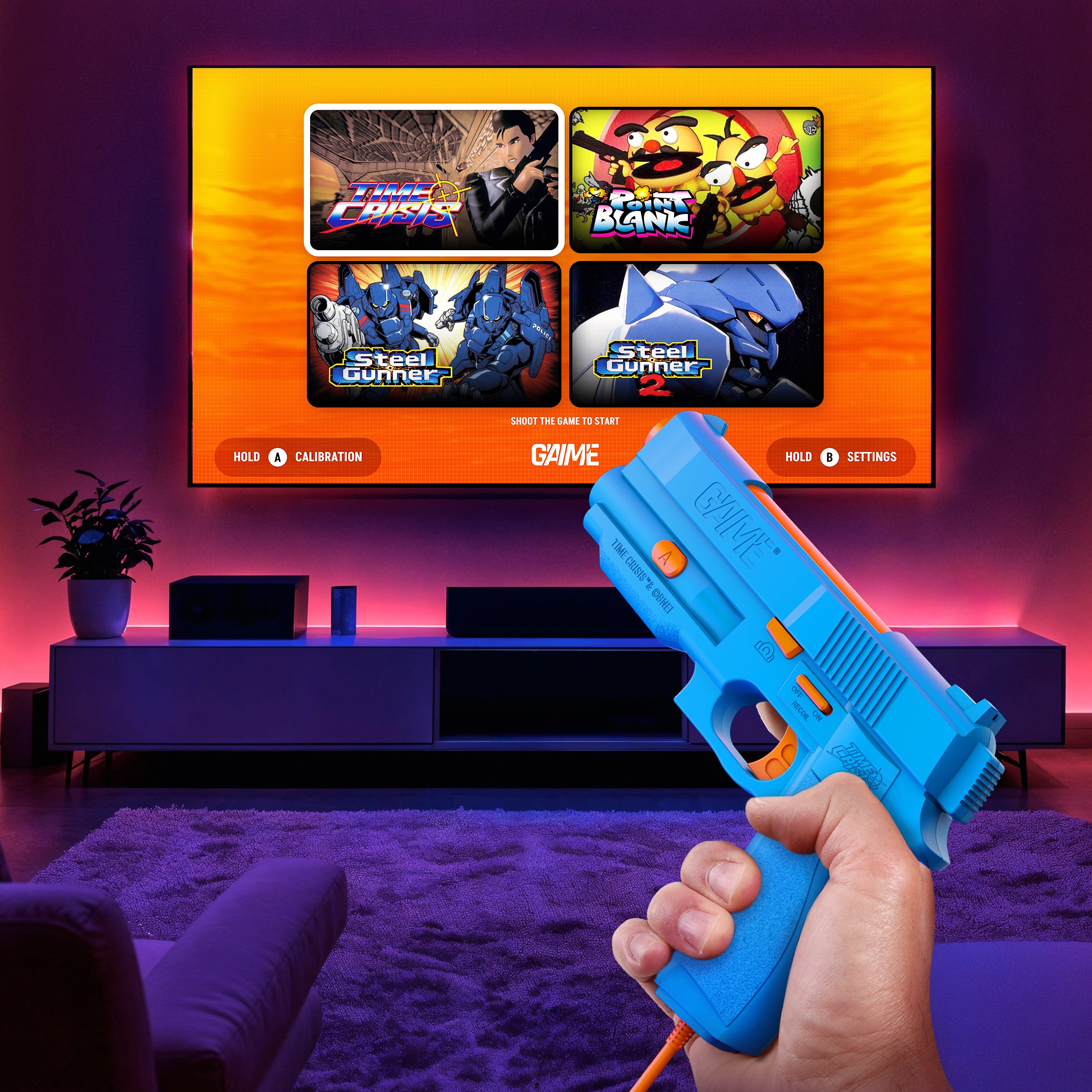 G'AIM'E TIME CRISIS ULTIMATE TWIN PACK {Pre-order}