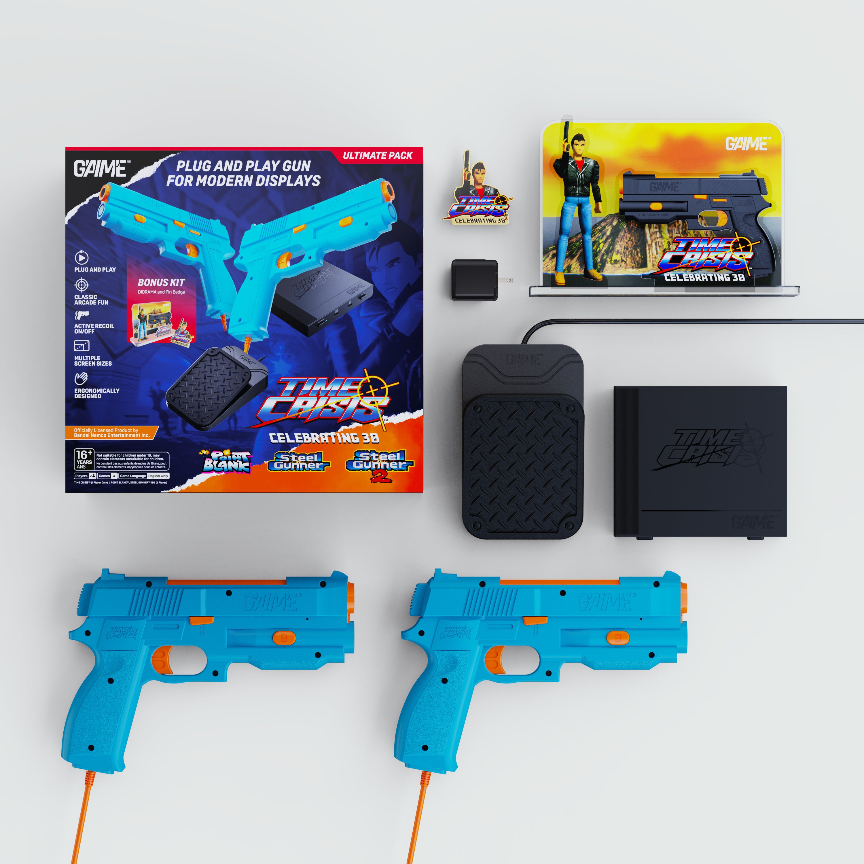 G'AIM'E TIME CRISIS ULTIMATE TWIN PACK {Pre-order}