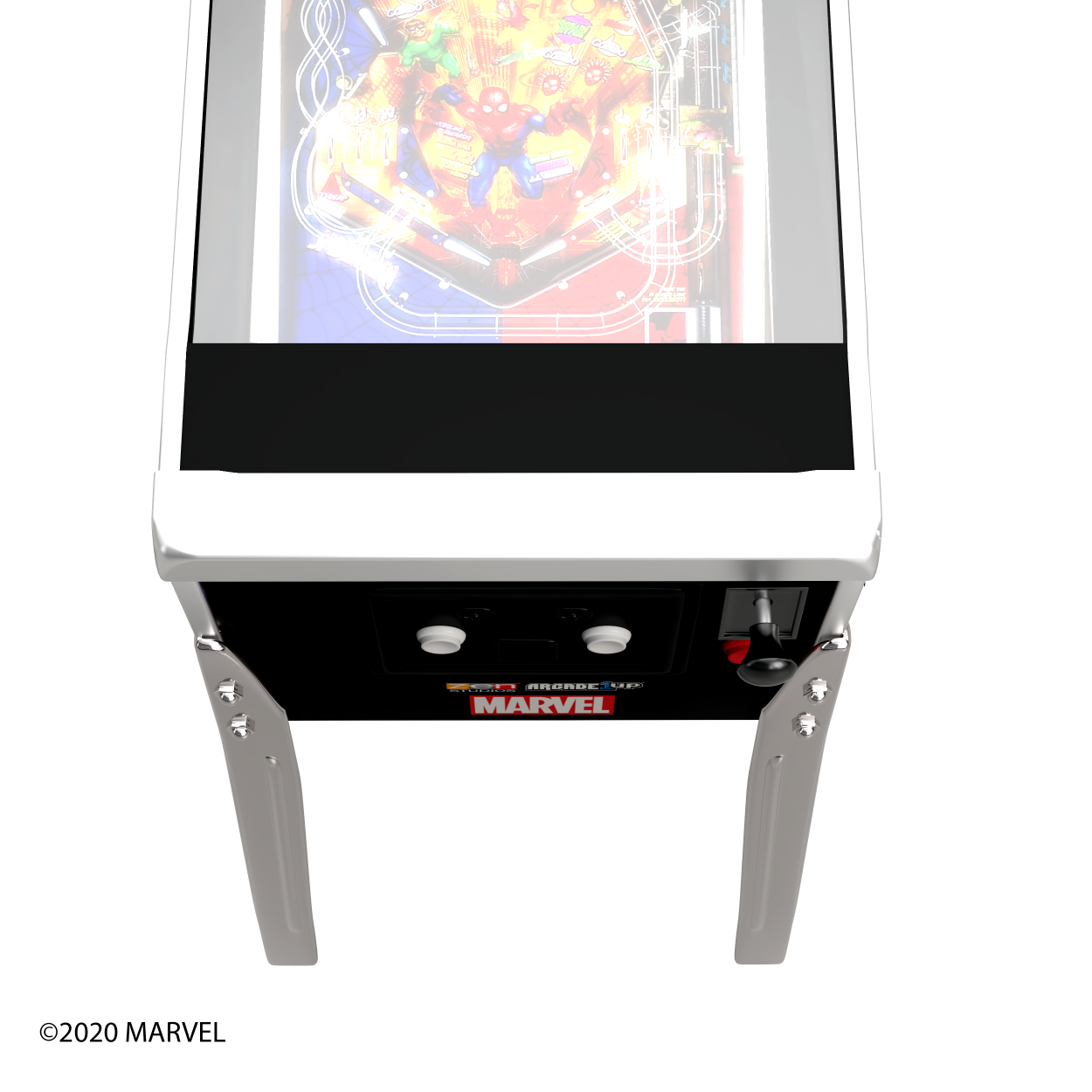Arcade1Up Marvel Pinball Machine Spring