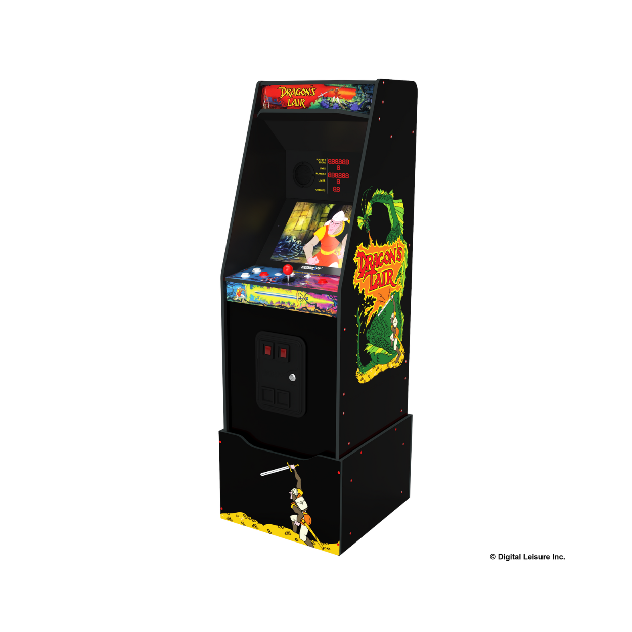 Arcade1UP Dragon’s Lair Arcade Game