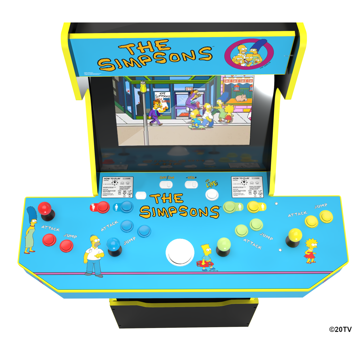Simpsons Arcade Machine