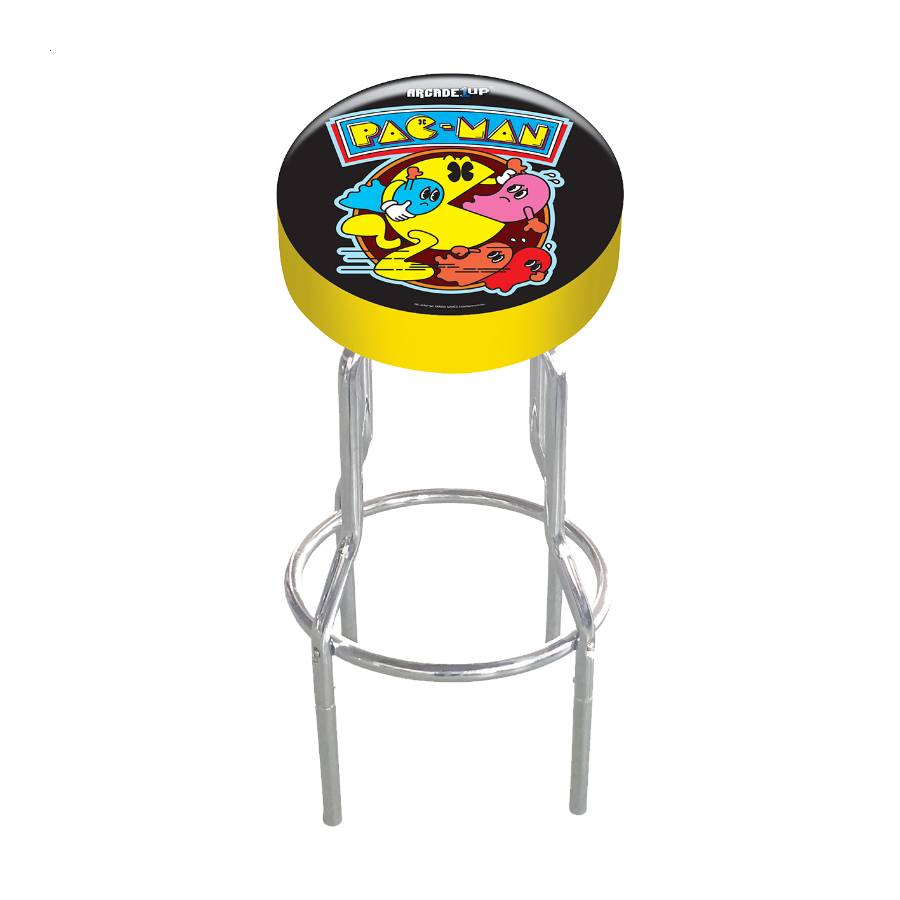 Arcade1Up Pac-man Adjustable Arcade Stool