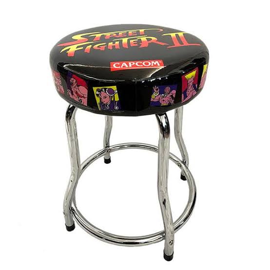 Arcade1Up (Street Fighter) Capcom Adjustable Stool