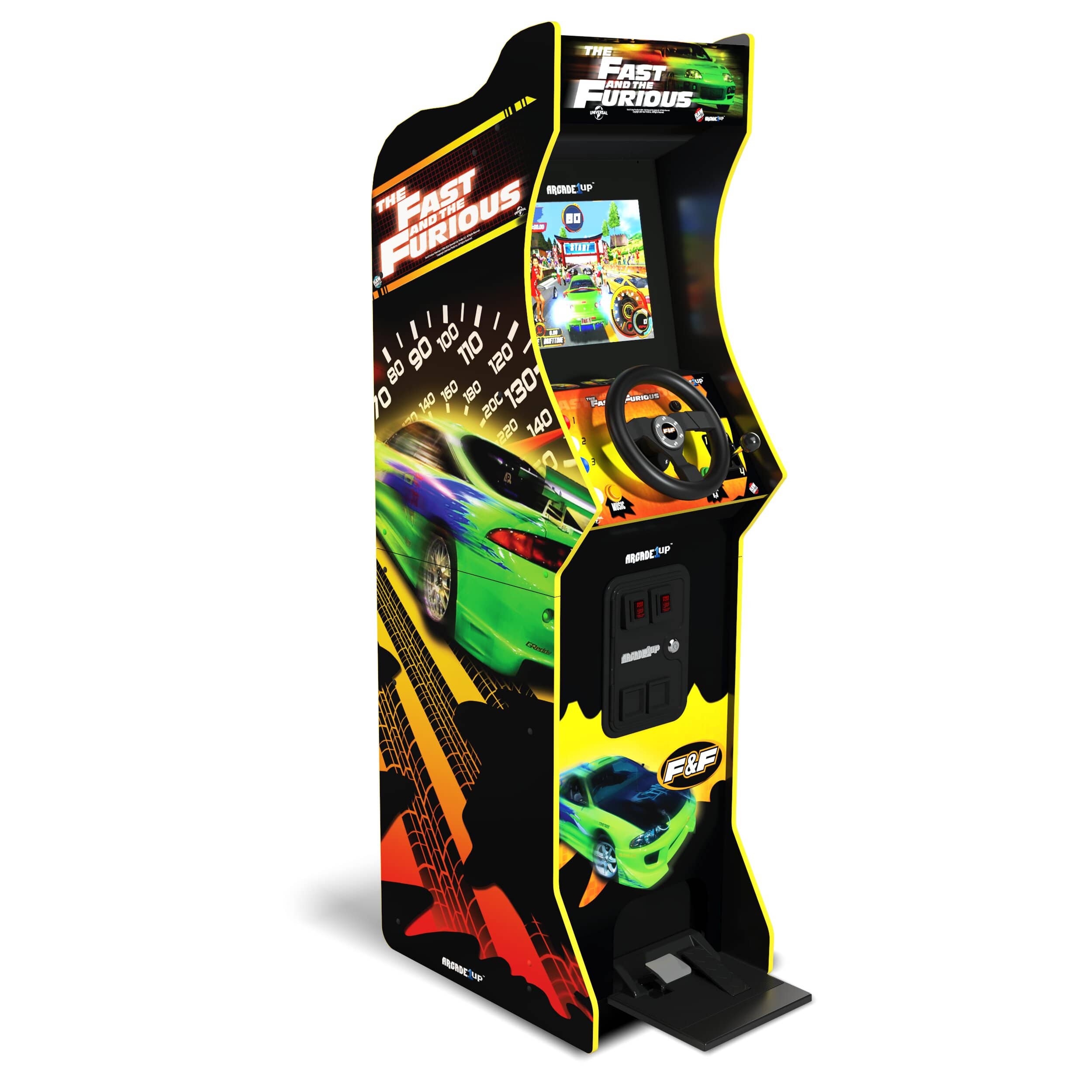 Arcade1up The Fast & The Furious Deluxe Arcade Machine 2-in-1 Games