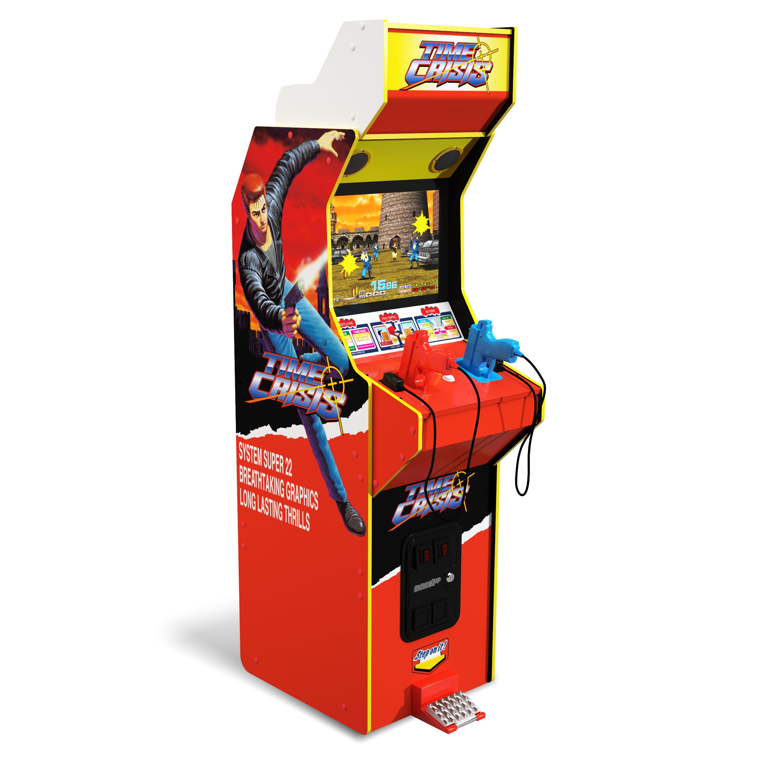 Arcade1Up Time Crisis Deluxe 4-in-1 Machine