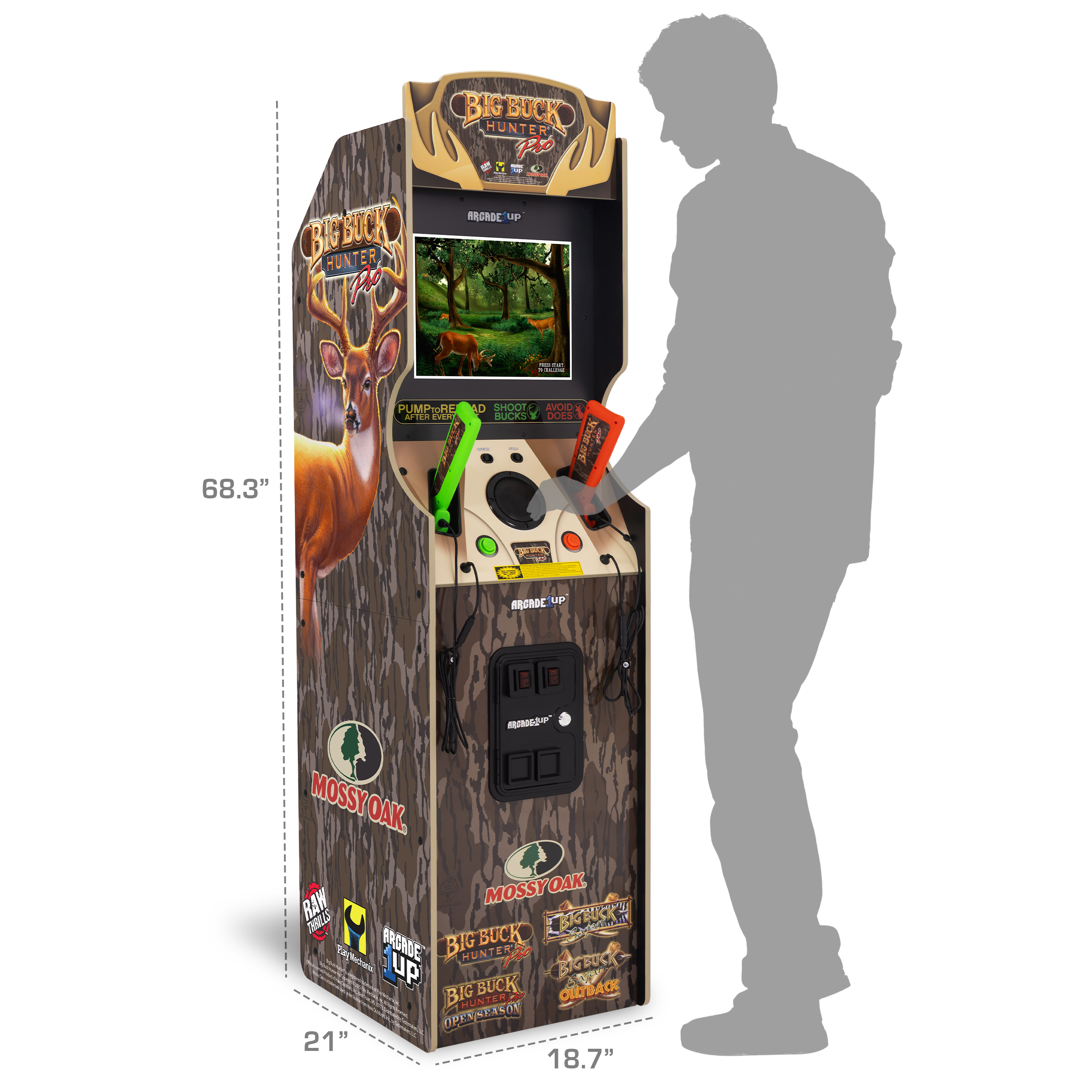 Arcade1up Big Buck Hunter - Mossy Oak Edition