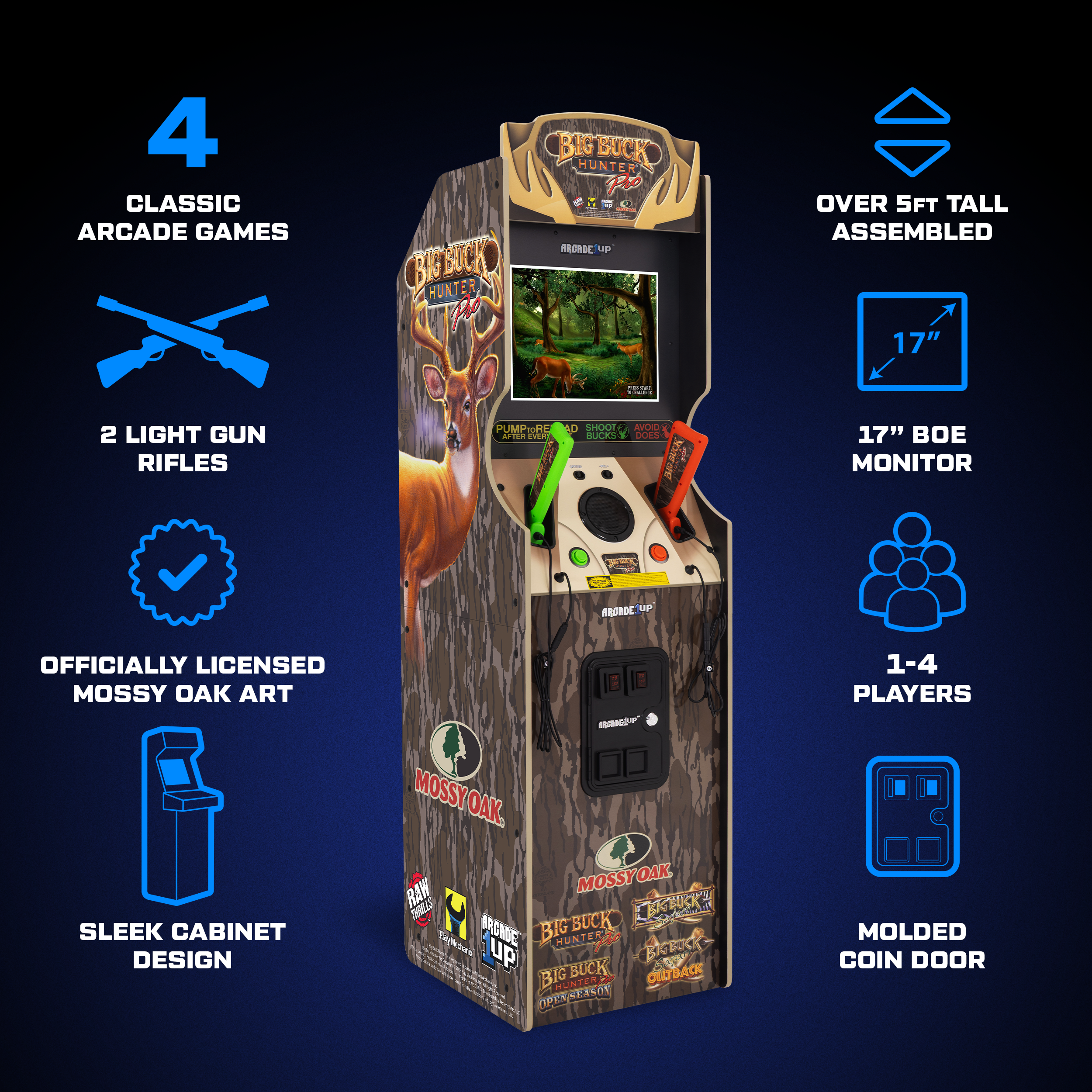 Arcade1up Big Buck Hunter - Mossy Oak Edition