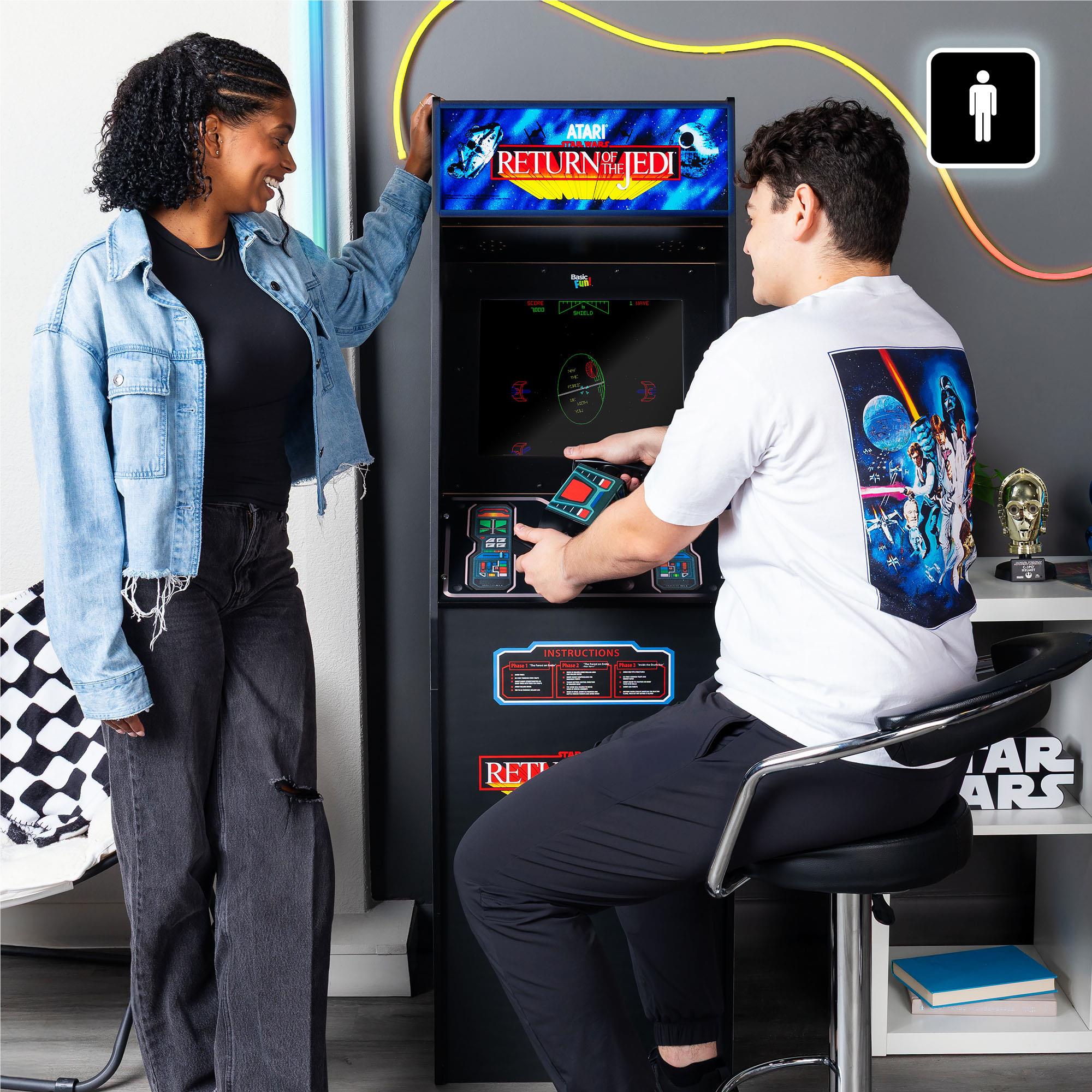 Basic Fun Arcade Classics Atari Star Wars Ultra Series Arcade Machine
