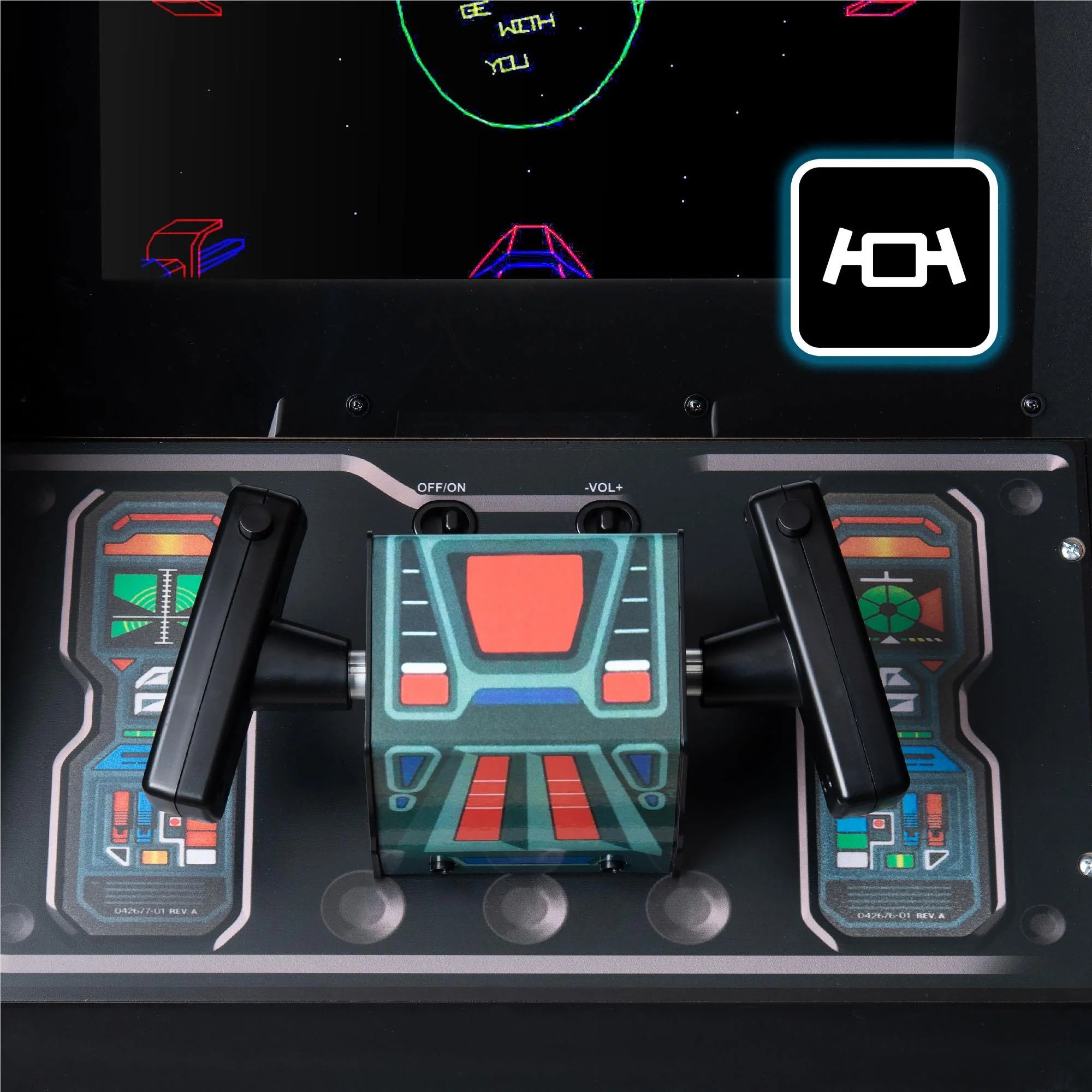 Basic Fun Arcade Classics Atari Star Wars Ultra Series Arcade Machine