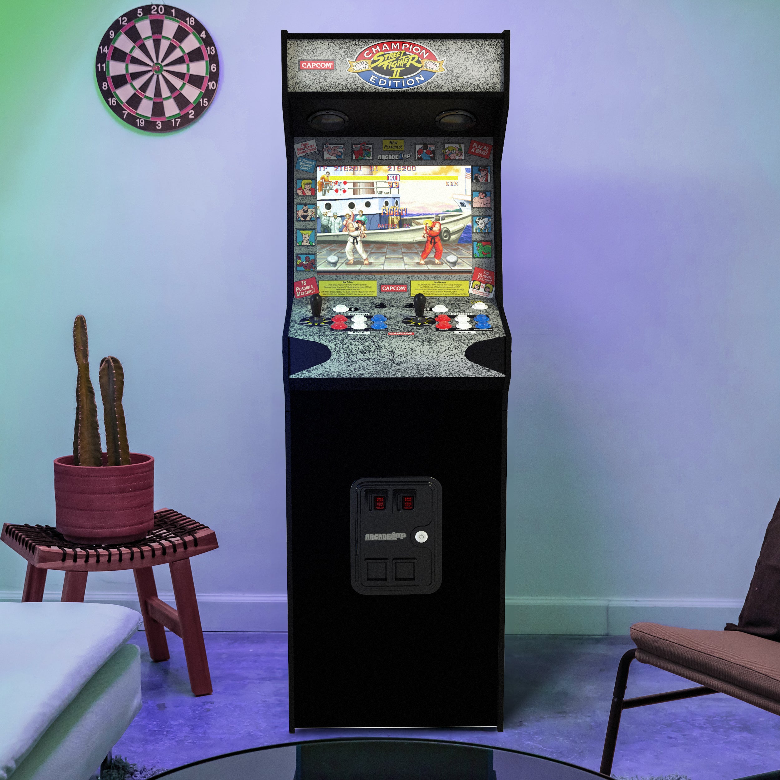 Arcade1Up Street Fighter™ II: CHAMPION EDITION HS-5 Deluxe Arcade Machine