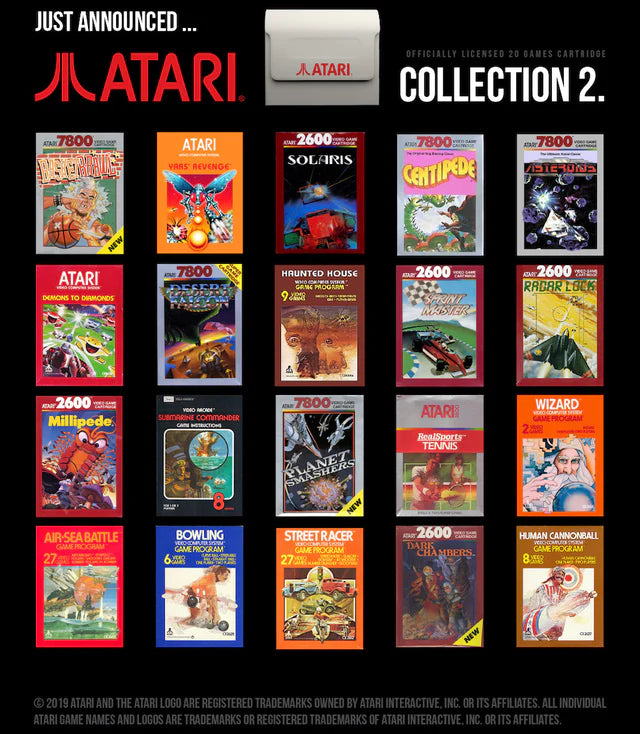 Atari Collection 2 - Evercade Cartridge