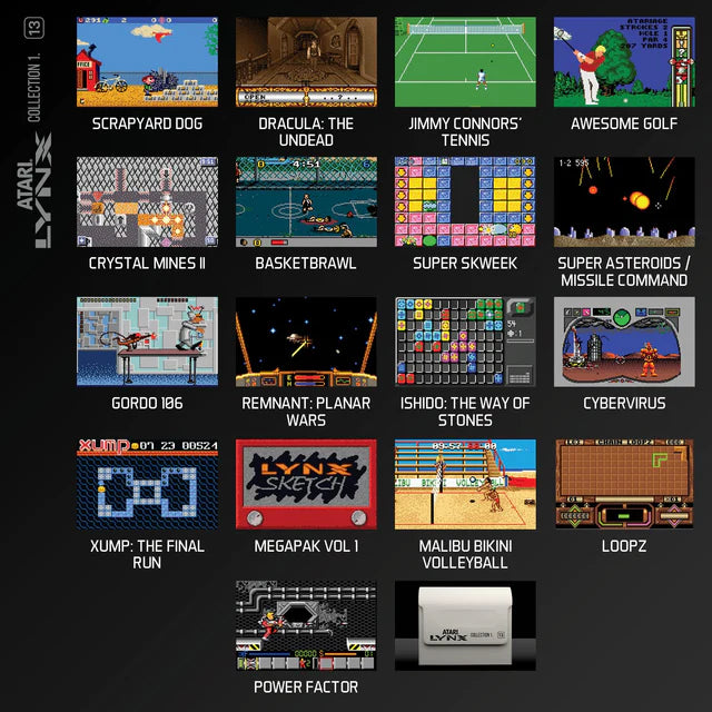 Atari Lynx Collection 1 - Evercade Cartridge