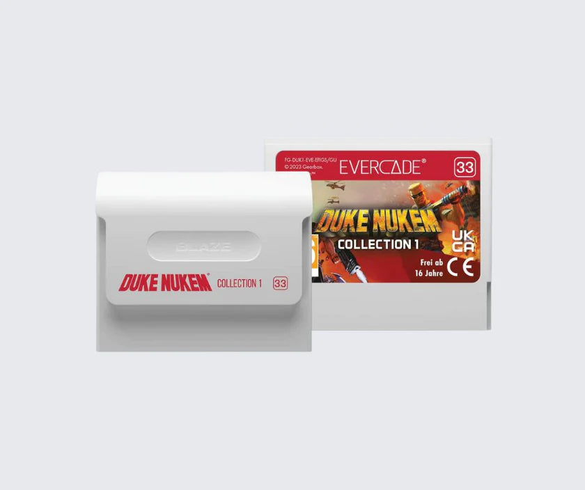 Duke Nukem Collection 1 - Evercade Cartridge