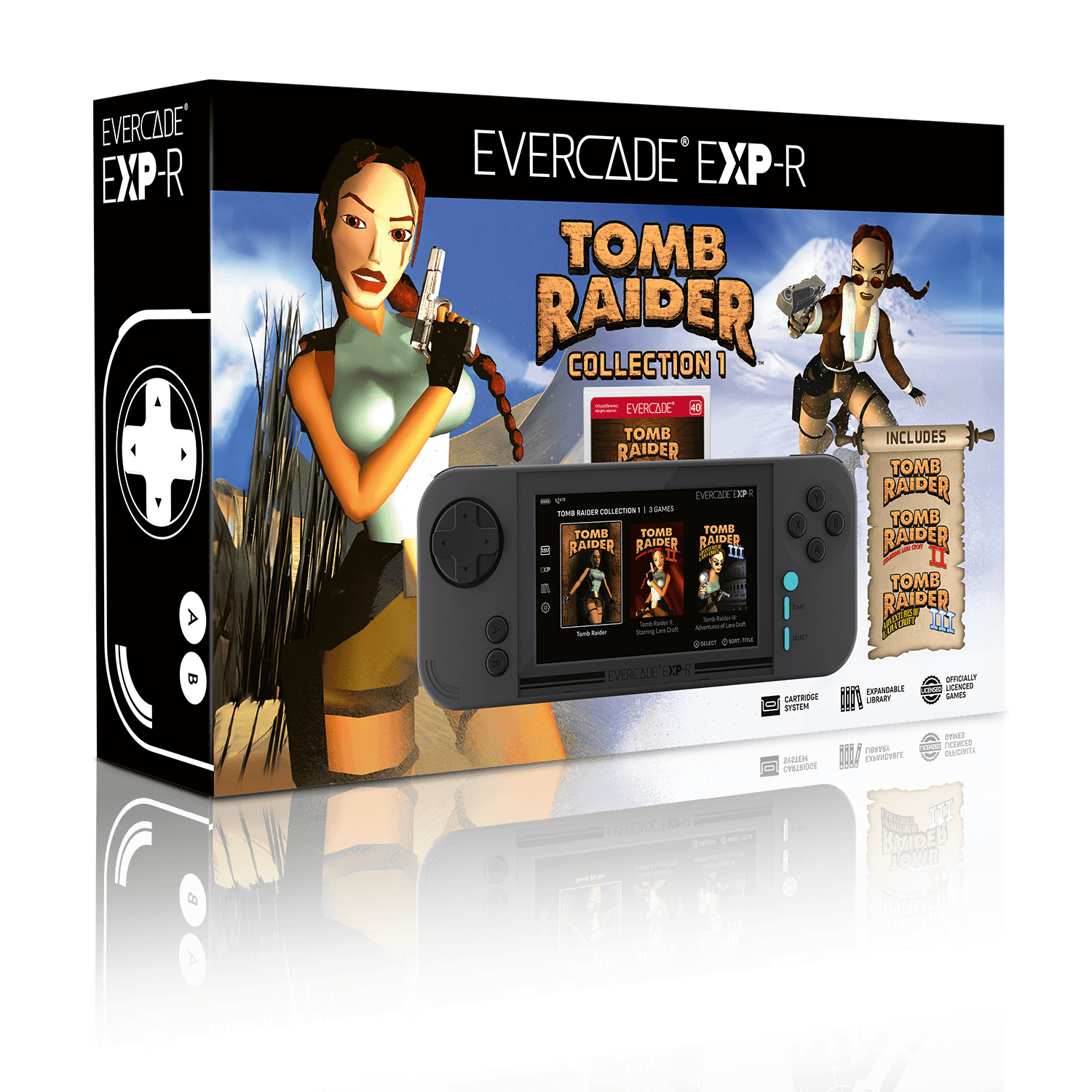 Evercade EXP-R (TOMB RAIDER EDITION)