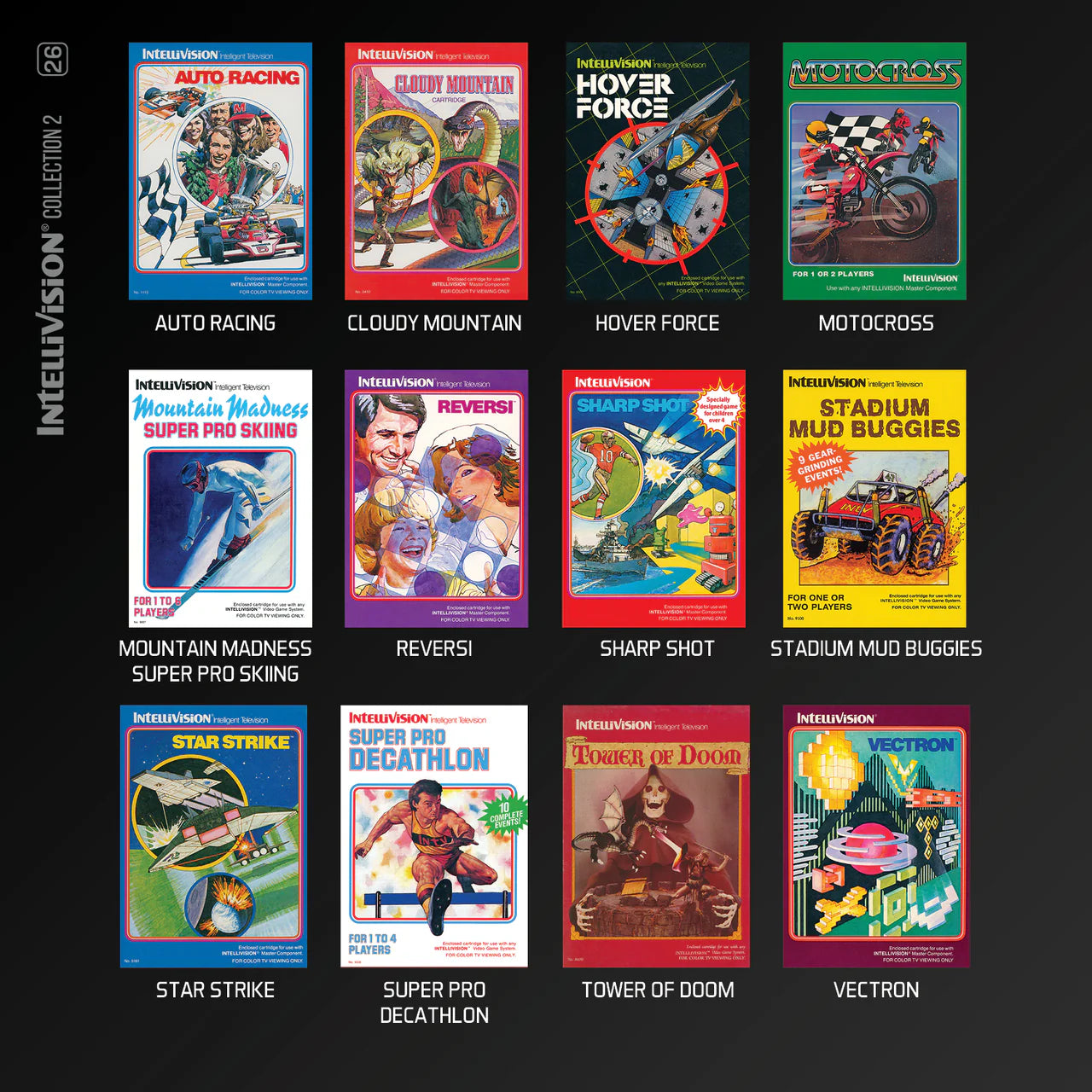 Intellivision Collection 2 - Evercade Cartridge