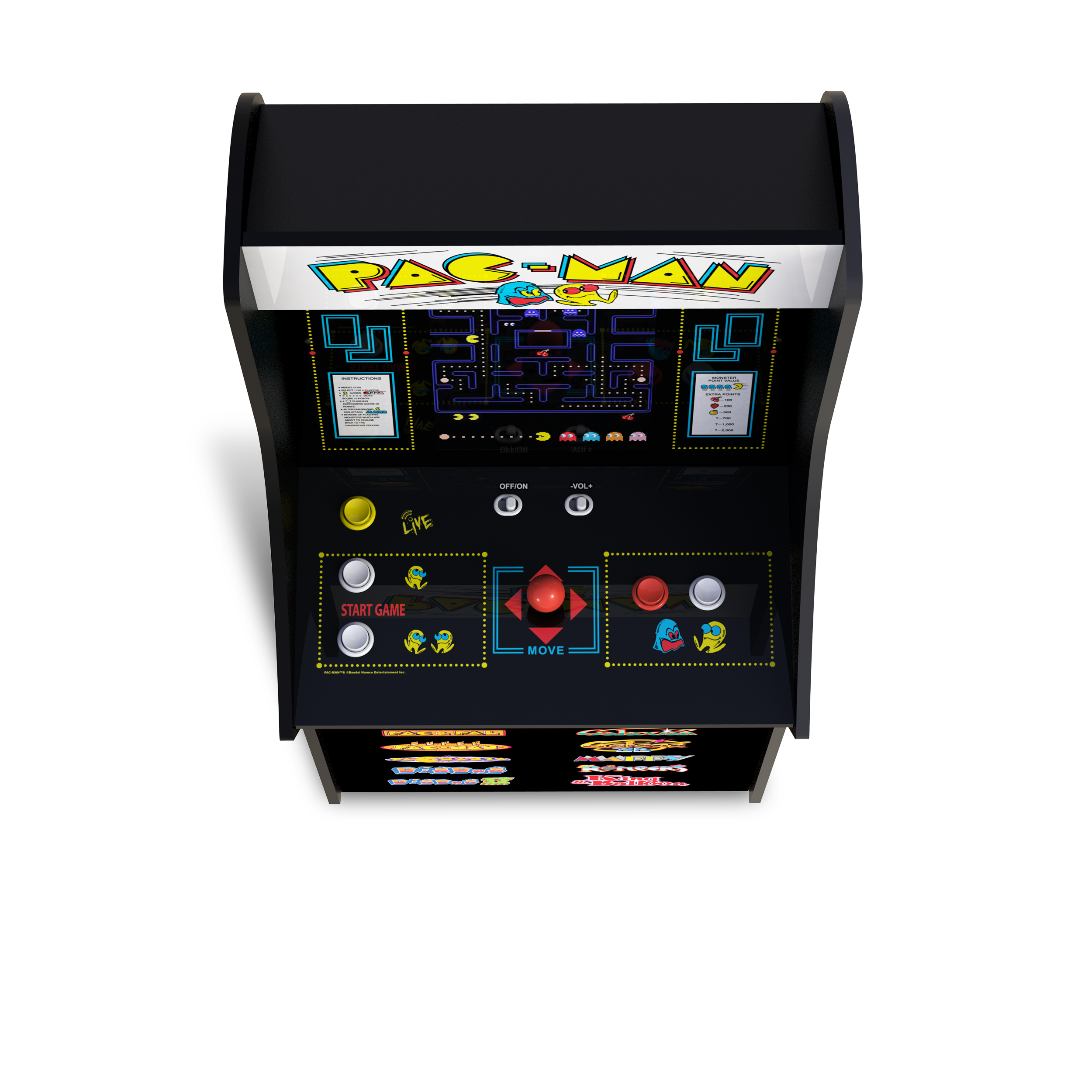 Arcade1Up PAC - MAN Classic SE Arcade Game