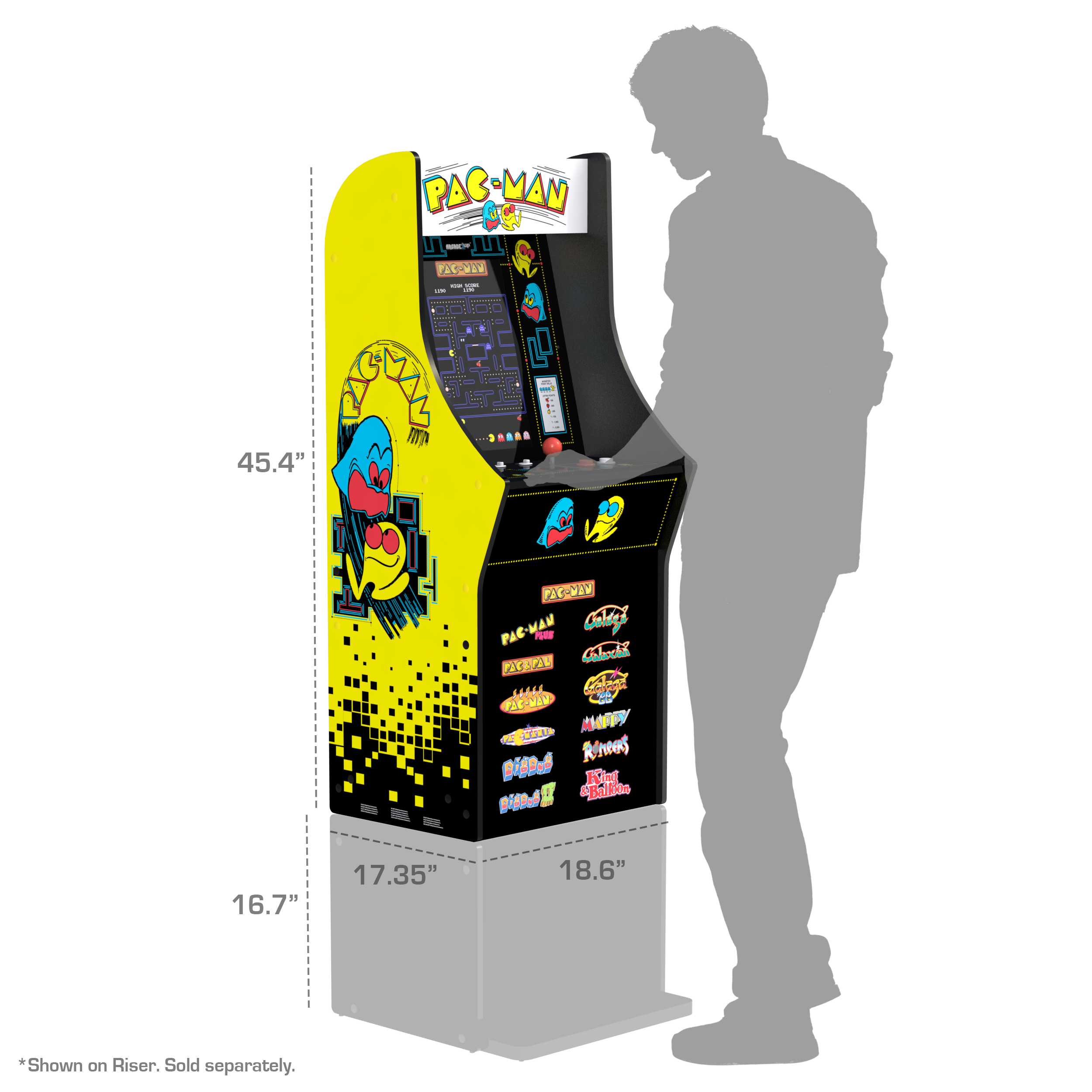 Arcade1Up PAC - MAN Classic SE Arcade Game