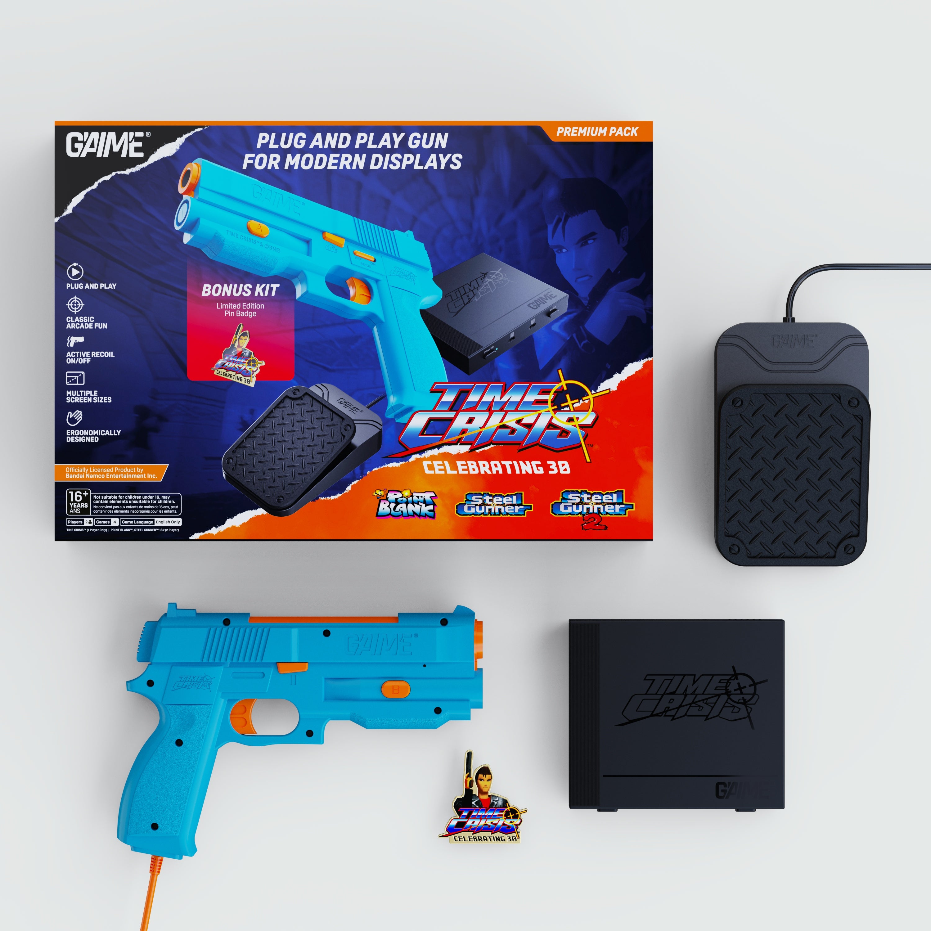G'AIM'E TIME CRISIS PREMIUM PACK {Pre-order}