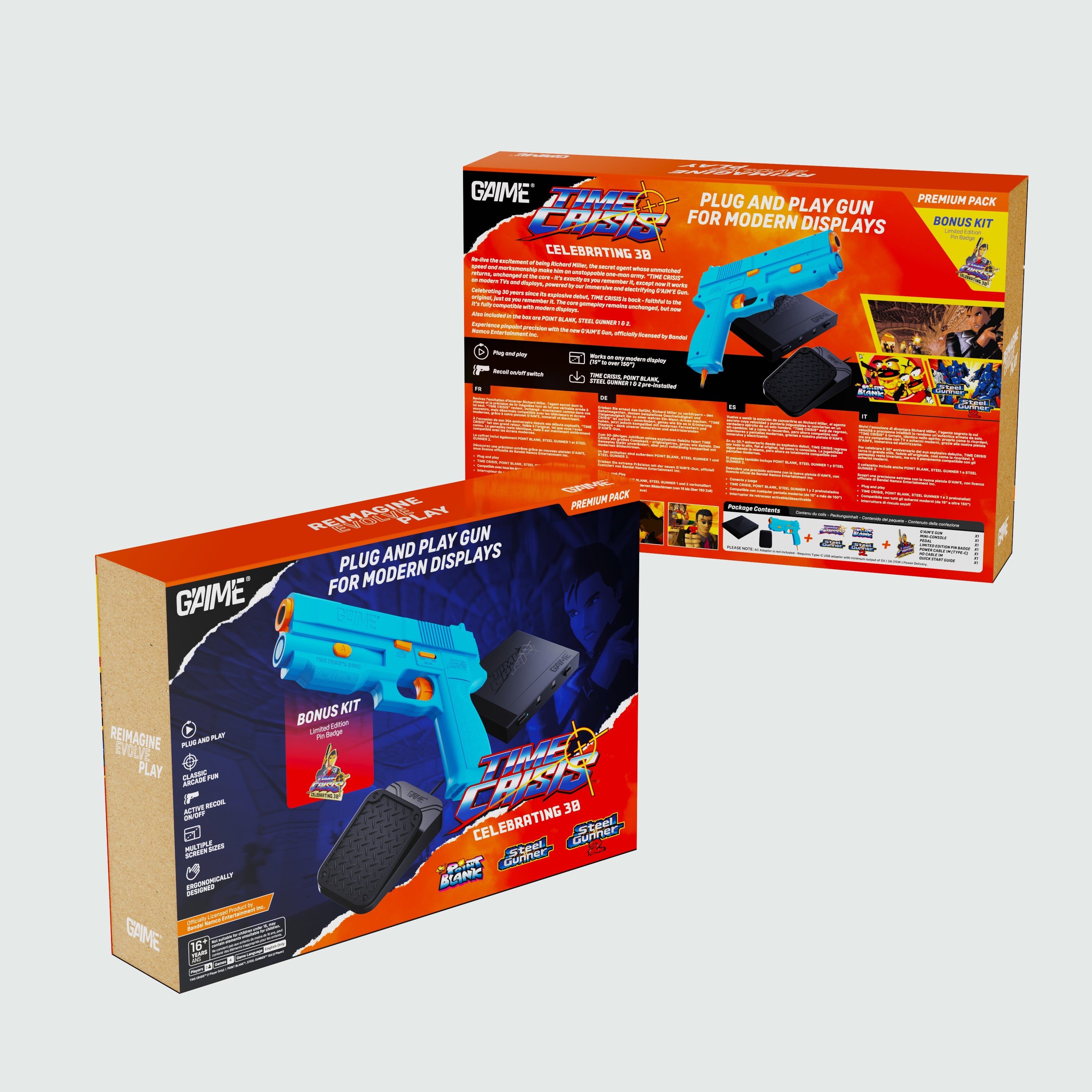 G'AIM'E TIME CRISIS PREMIUM PACK {Pre-order}