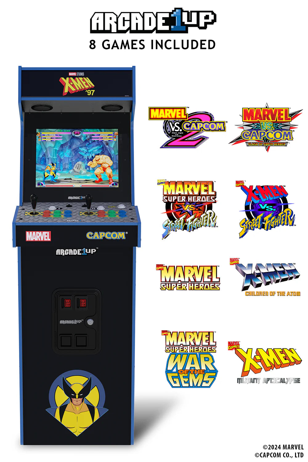 Marvel Vs Capcom 2 X-Men '97 Edition Deluxe Arcade