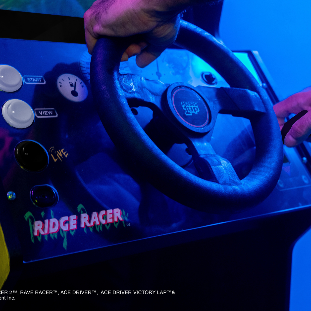 Arcade1Up Ridge Racer™  Stand-up Driving Machine