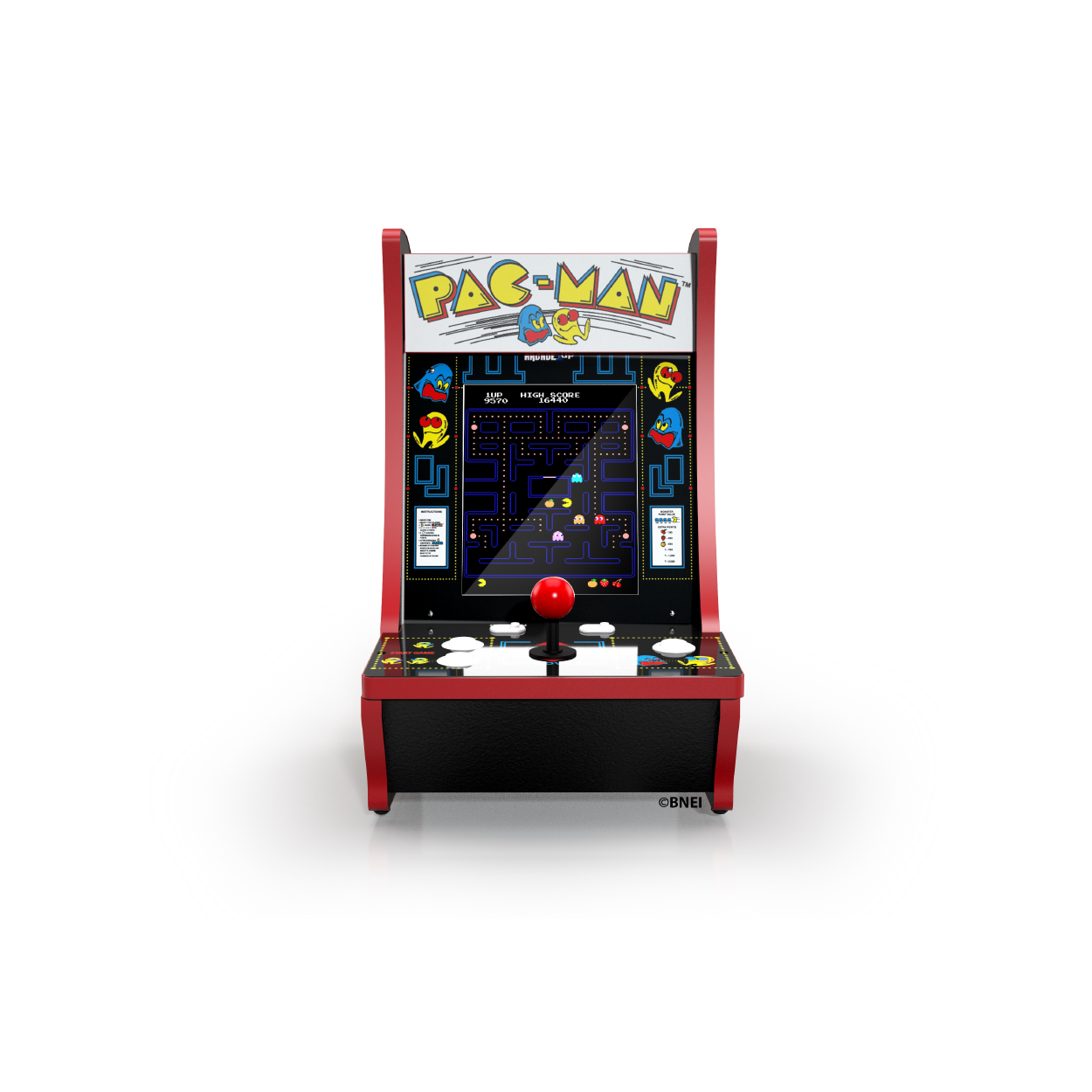 Pac-man counter arcade machine