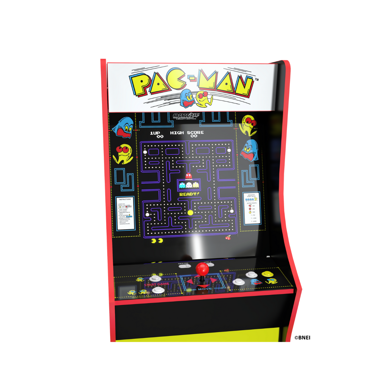 Arcade1Up Pac-Man Bandai Namco 12-in-1 Legacy Series