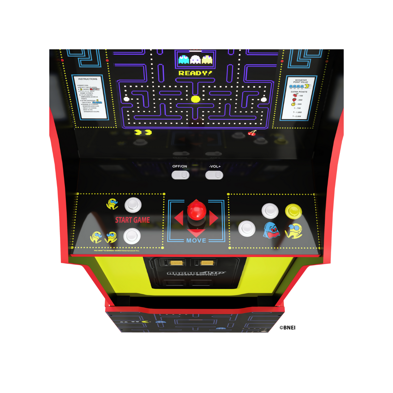 Arcade1Up Pac-Man Bandai Namco 12-in-1 Legacy Series