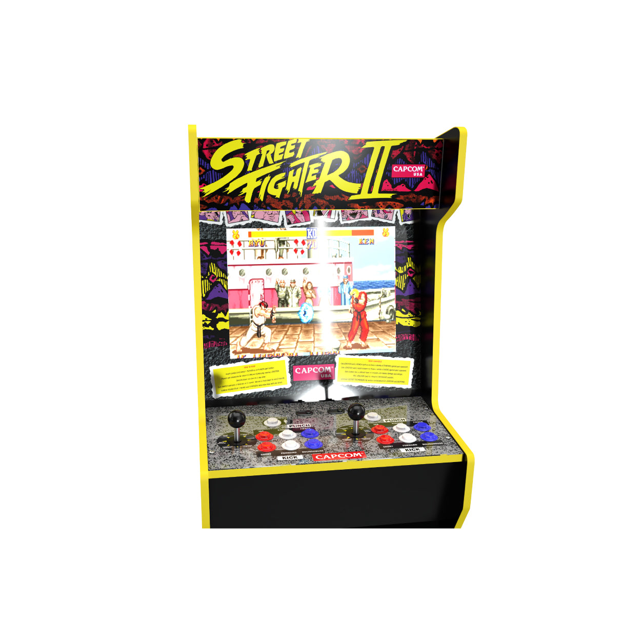 Street Fighter Arcade1Up 12-IN-1 Capcom Legacy Arcade Machine