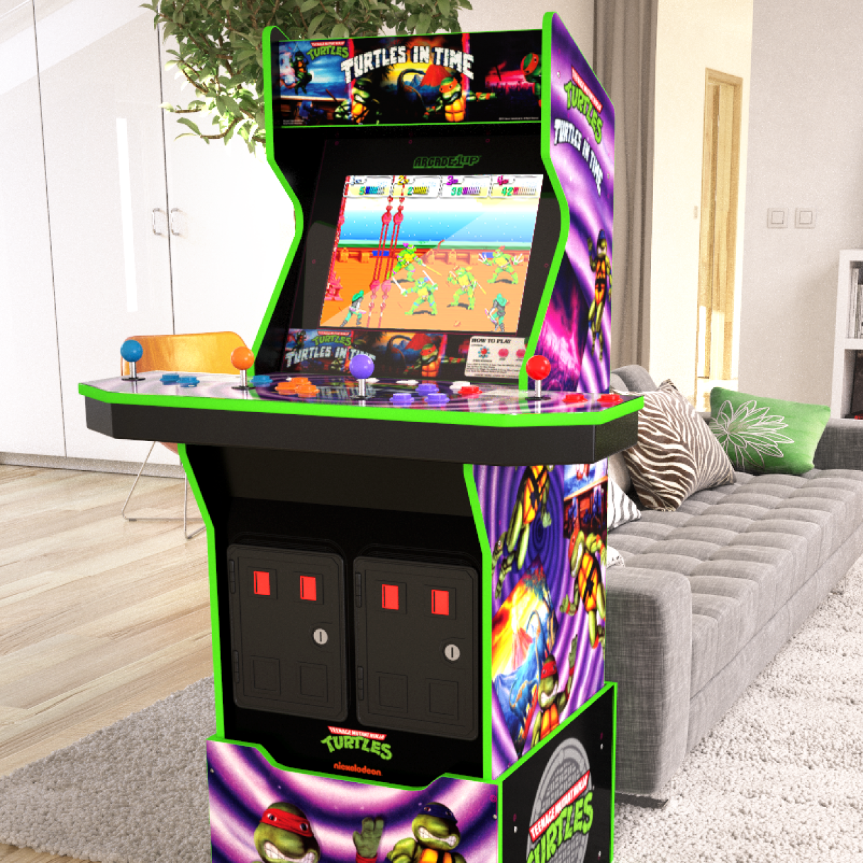 Teenage Mutant Ninja Turtles Arcade Machine