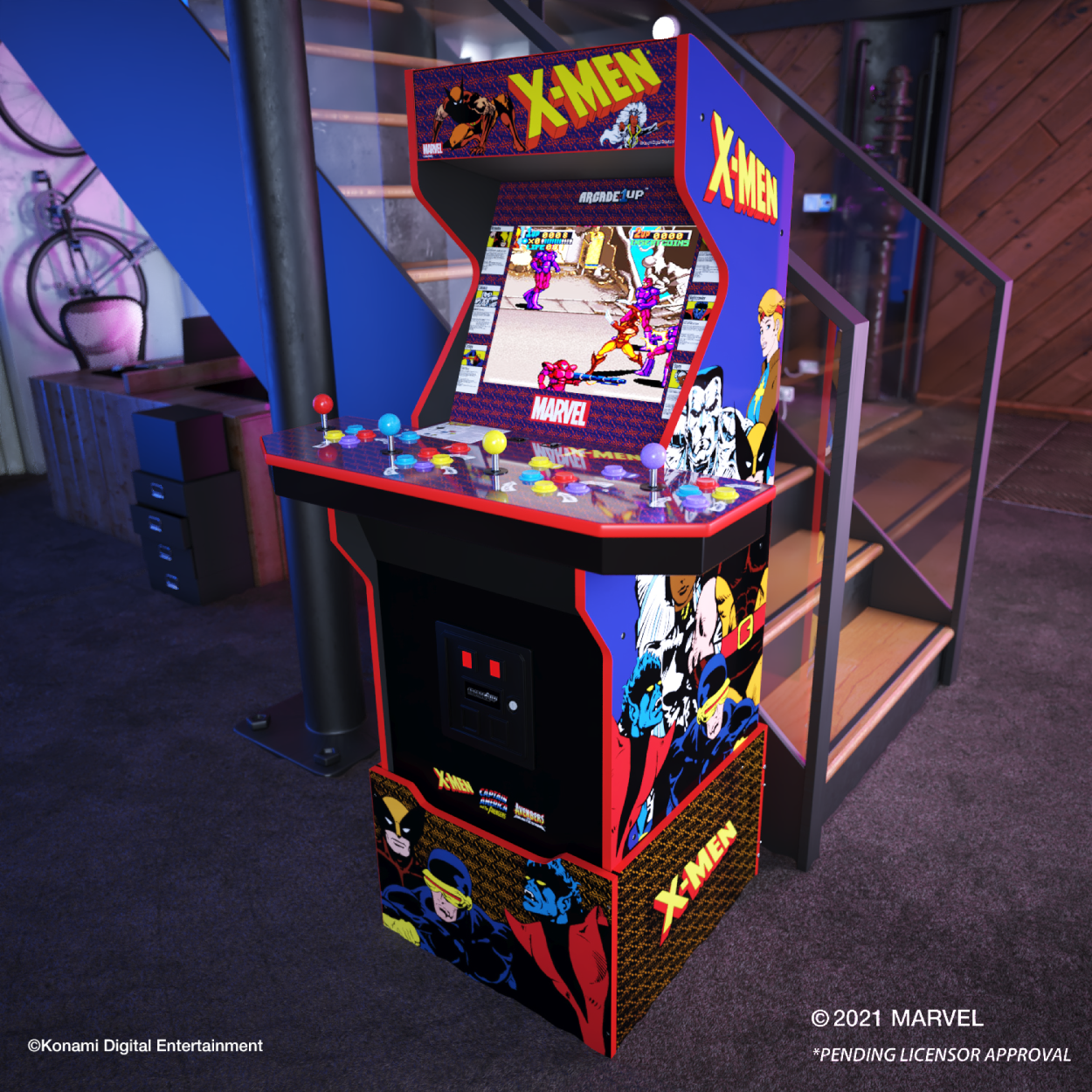 X-Men Arcade Machine