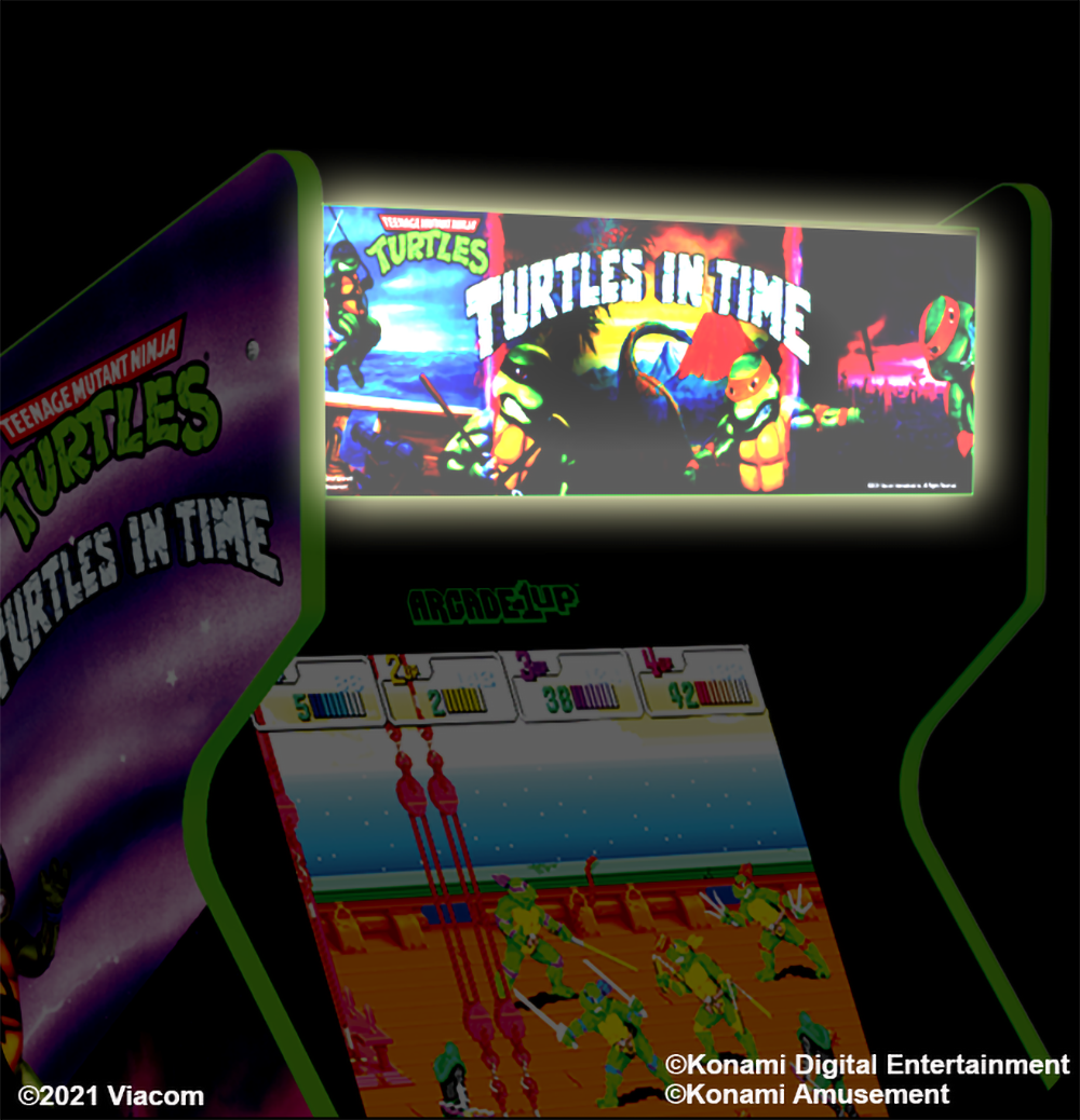 Arcade1UP TMNT - Turtles in Time Bundle